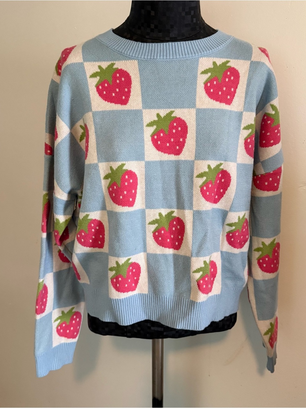 Beautiful Debut Strawberry Sweater